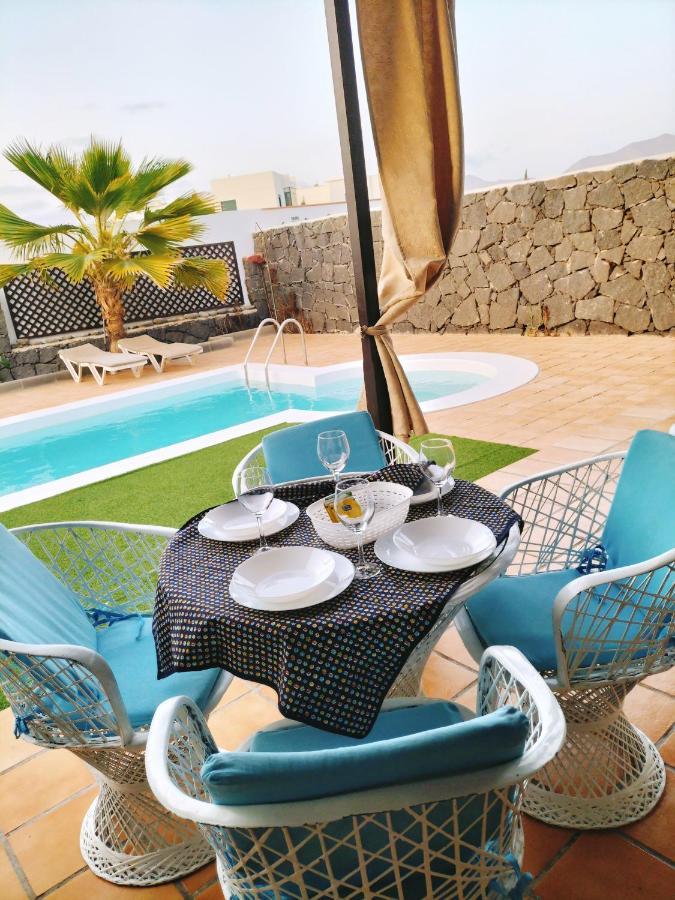 Lovely Villa Kiluka Heated Pool Playa Blanca  Extérieur photo