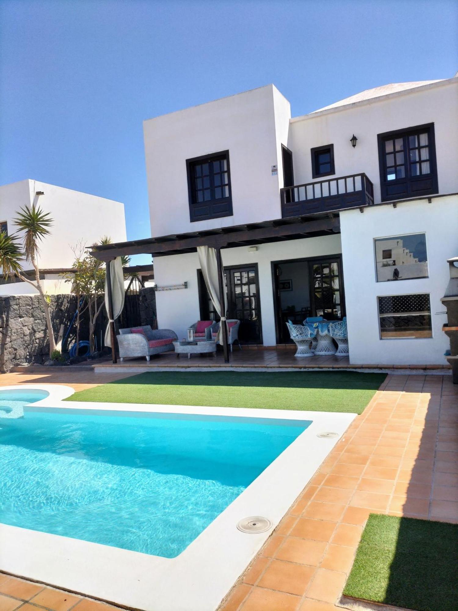 Lovely Villa Kiluka Heated Pool Playa Blanca  Extérieur photo