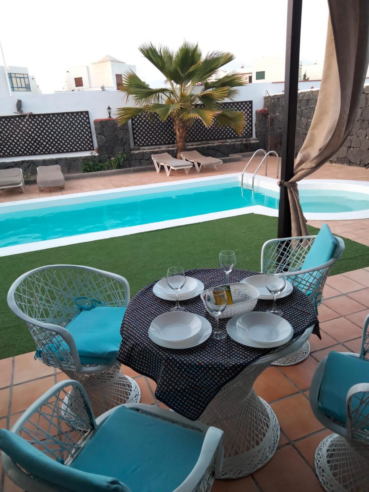 Lovely Villa Kiluka Heated Pool Playa Blanca  Extérieur photo